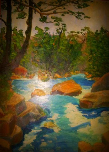 © Painting by Mae Roberts Giroux,