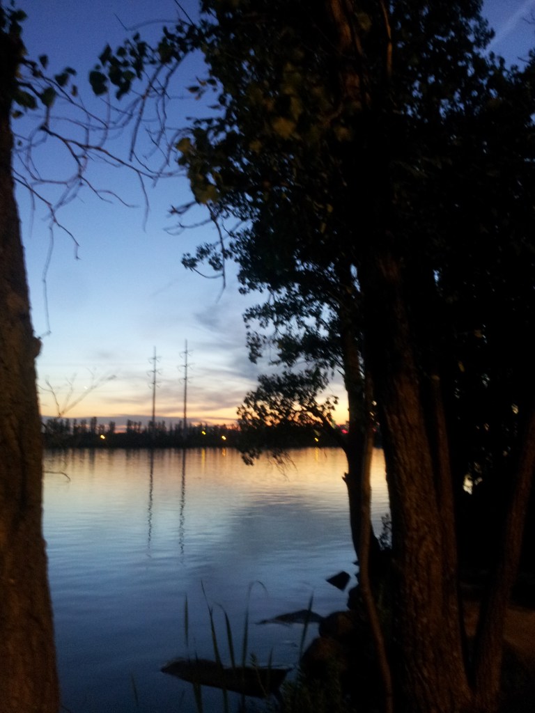 (c) Clr '14 Sunset on the St Lawrence